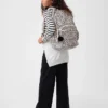 Kinder-Rucksack mit Leopardenmuster