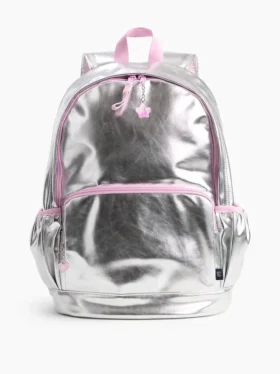 Kinder-Rucksack mit Metall-Anhängern