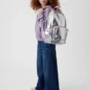 Kinder-Rucksack mit Metall-Anhängern