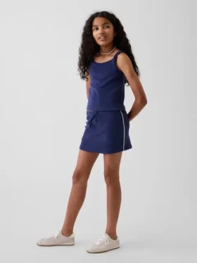 Kinder-Set aus Frottee-Skort