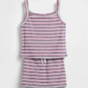 Kinder-Set aus Frottee-Skort
