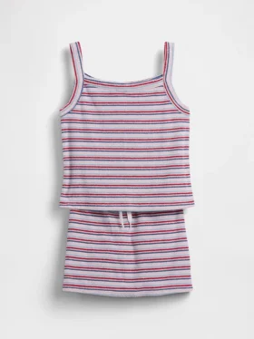 Kinder-Set aus Frottee-Skort