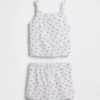 Kinder-Set aus Frottee-Skort