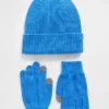 Kinder-Set aus Mütze und Handschuhen