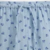 Kinder-Shorts aus Baumwollgaze mit Rüschen
