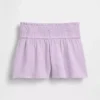 Kinder-Shorts aus Baumwollgaze mit Schmetterlingssaum