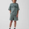 Kinder-Shorts aus schwerem Stoff