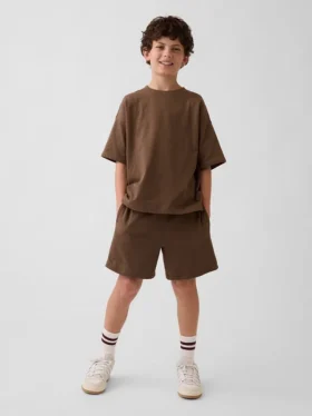 Kinder-Shorts aus schwerem Stoff