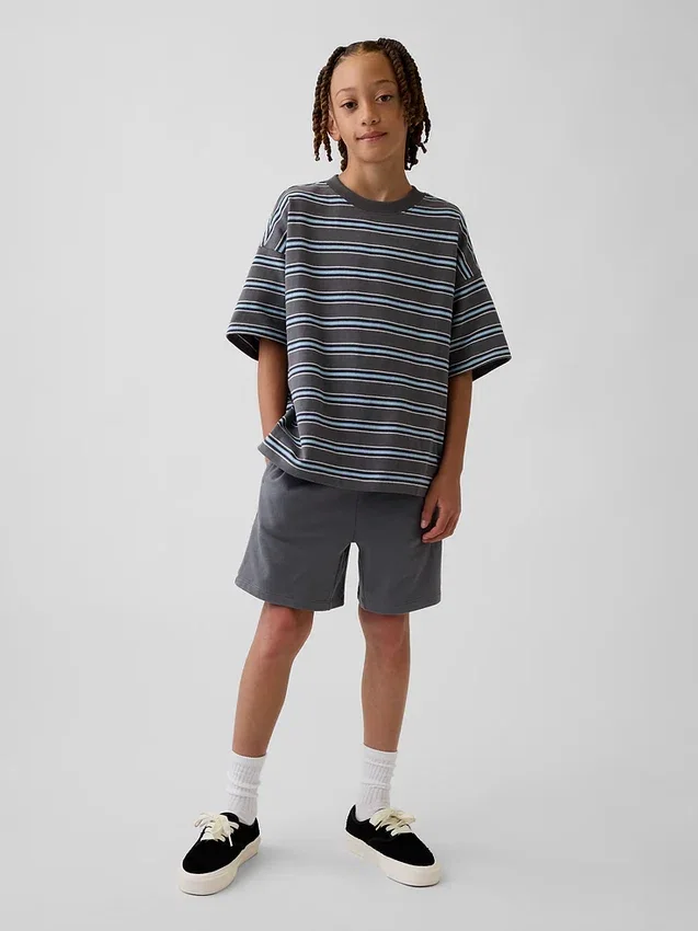 Kinder-Shorts aus schwerem Stoff