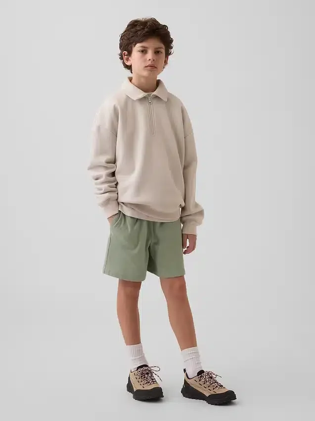 Kinder-Shorts aus schwerem Stoff