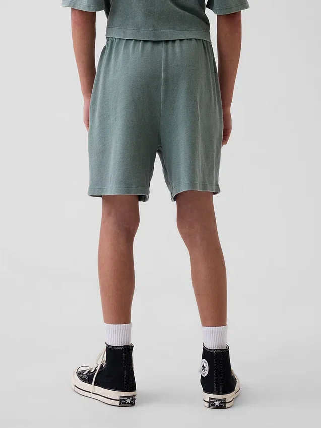 Kinder-Shorts aus schwerem Stoff