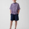 Kinder-Shorts in lockerer Passform mit Schnell-Trocken-Funktion