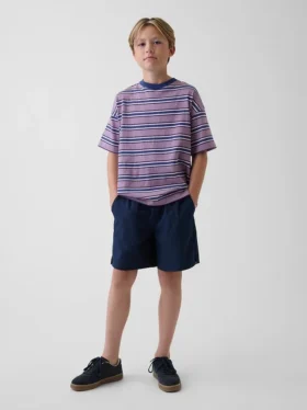 Kinder-Shorts in lockerer Passform mit Schnell-Trocken-Funktion