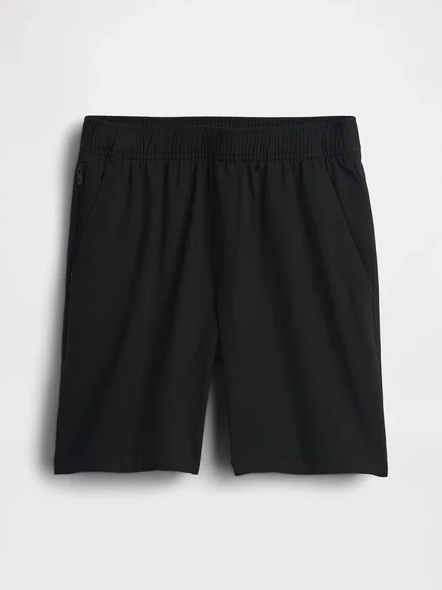 Kinder-Shorts in lockerer Passform mit Schnell-Trocken-Funktion