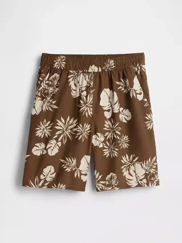 Kinder-Shorts in lockerer Passform mit Schnell-Trocken-Funktion