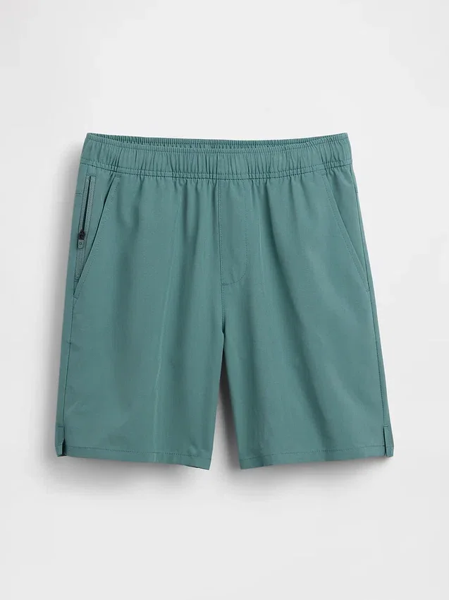 Kinder-Shorts in lockerer Passform mit Schnell-Trocken-Funktion