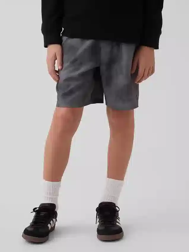 Kinder-Shorts in lockerer Passform mit Schnell-Trocken-Funktion