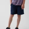 Kinder-Shorts in lockerer Passform mit Schnell-Trocken-Funktion