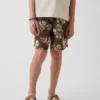 Kinder-Shorts in lockerer Passform mit Schnell-Trocken-Funktion