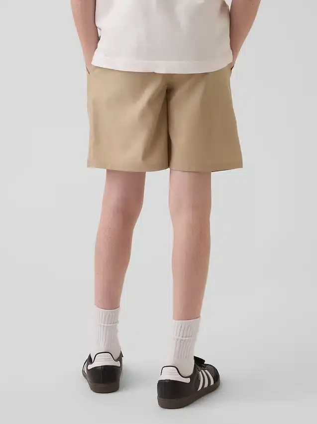 Kinder-Shorts in lockerer Passform mit Schnell-Trocken-Funktion