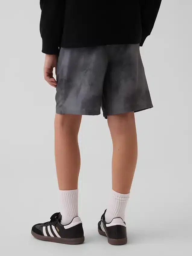 Kinder-Shorts in lockerer Passform mit Schnell-Trocken-Funktion