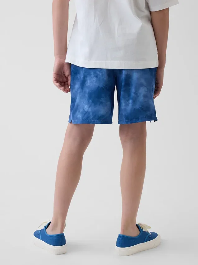 Kinder-Shorts in lockerer Passform mit Schnell-Trocken-Funktion