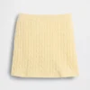 Kinder-Skort aus Zopfmuster-Pullover