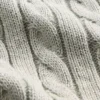 Kinder-Skort aus Zopfmuster-Pullover
