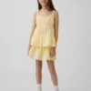 Kinder-Skort mit Lochstickerei und Umschlag