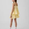 Kinder-Skort mit Lochstickerei und Umschlag