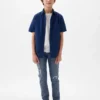 Kinder-Slim-Jeans im „Rip & Repair“-Look