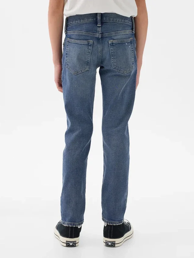 Kinder-Slim-Jeans im „Rip & Repair“-Look