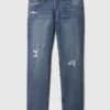 Kinder-Slim-Jeans im „Rip & Repair“-Look