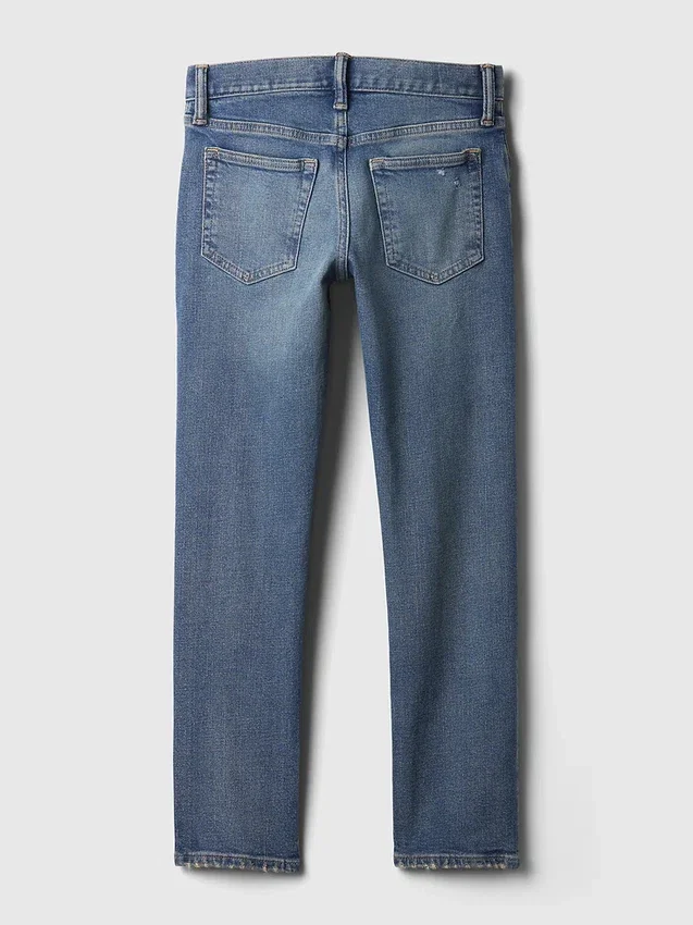 Kinder-Slim-Jeans im „Rip & Repair“-Look