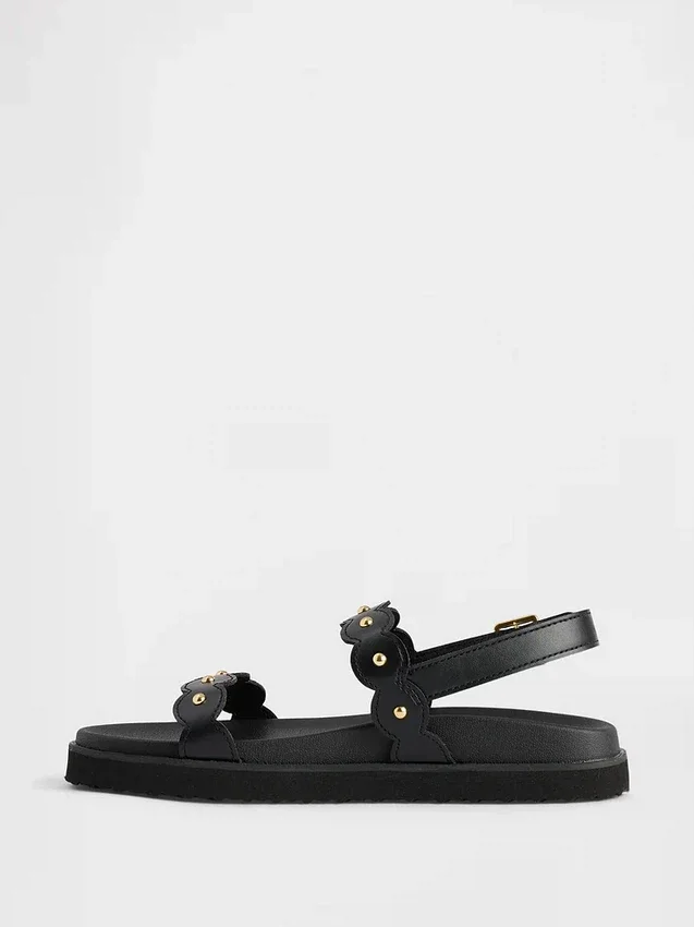 Kinder-Slingback-Sandalen mit Nieten