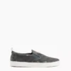 Kinder-Slip-On-Sneaker aus Canvas im Camouflage-Look