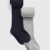 Kinder-Strick-Basics-Strumpfhosen (2er-Pack)
