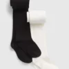 Kinder-Strick-Basics-Strumpfhosen (2er-Pack)