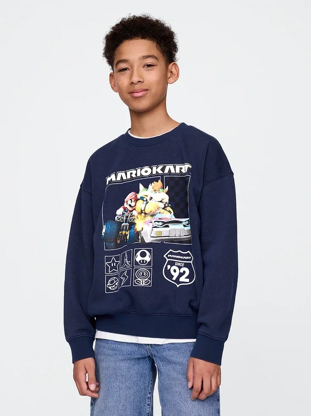 Kinder-Sweatshirt mit Aufdruck