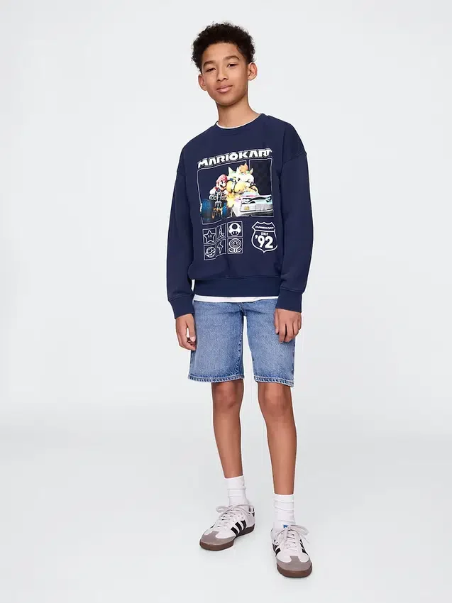 Kinder-Sweatshirt mit Aufdruck