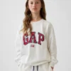 Kinder-Sweatshirt „Vintagesoft“ aus Frottee mit übergroßem Aufdruck