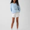 Kinder-Sweatshirt „Vintagesoft“ aus Frottee mit übergroßem Aufdruck