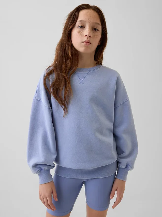 Kinder-Sweatshirt „Vintagesoft“ im Oversize-Stil