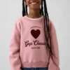 Kinder-Sweatshirt „Vintagesoft“ mit Dolman-Ärmeln