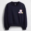 Kinder-Sweatshirt „Vintagesoft“ mit Dolman-Ärmeln