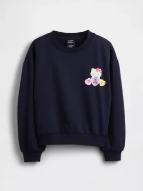 Kinder-Sweatshirt „Vintagesoft“ mit Dolman-Ärmeln