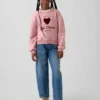 Kinder-Sweatshirt „Vintagesoft“ mit Dolman-Ärmeln