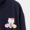 Kinder-Sweatshirt „Vintagesoft“ mit Dolman-Ärmeln