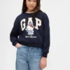 Kinder-Sweatshirt „Vintagesoft“ mit Hello Kitty-Logo