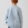 Kinder-Sweatshirt „Vintagesoft“ mit Logo in lockerer Passform